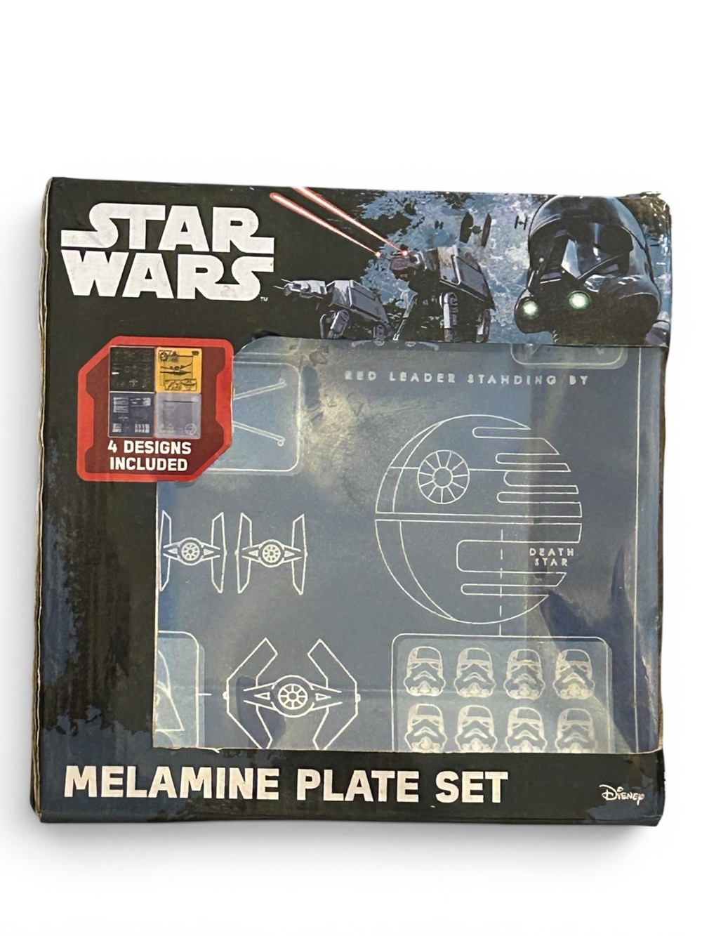 Star Wars Collectible plate Set - Red, Blue, White, Black (in box)